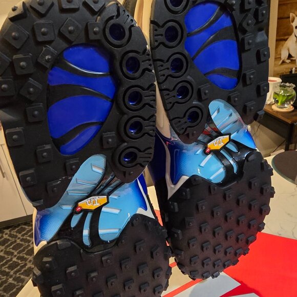 Nike Air Max Waffle SP Hyper Blue Metallic Gold Black FV6946-400 Men's 11.5 NEW - Picture 8 of 14